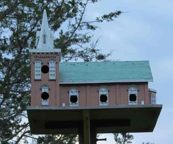 Bird Houses: Church Designed Birdhouse