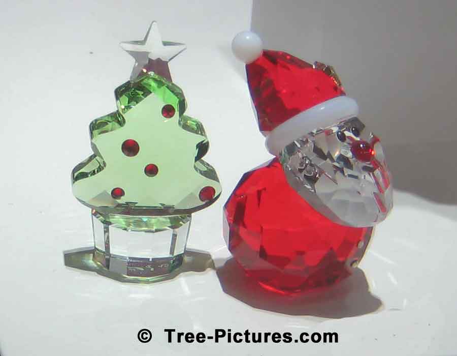 Custom Christmas Ornaments: Xmas Tree & Swarovski Santa Decoration | Christmas Trees at Tree-Pictures.com