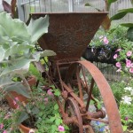 Landscaping Ideas with Antique objects