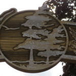 Pine Tree Wood Sign