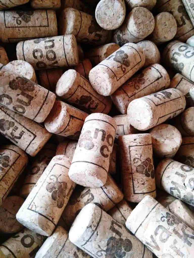  Picture of wine corks made from Cork Oak Tree
